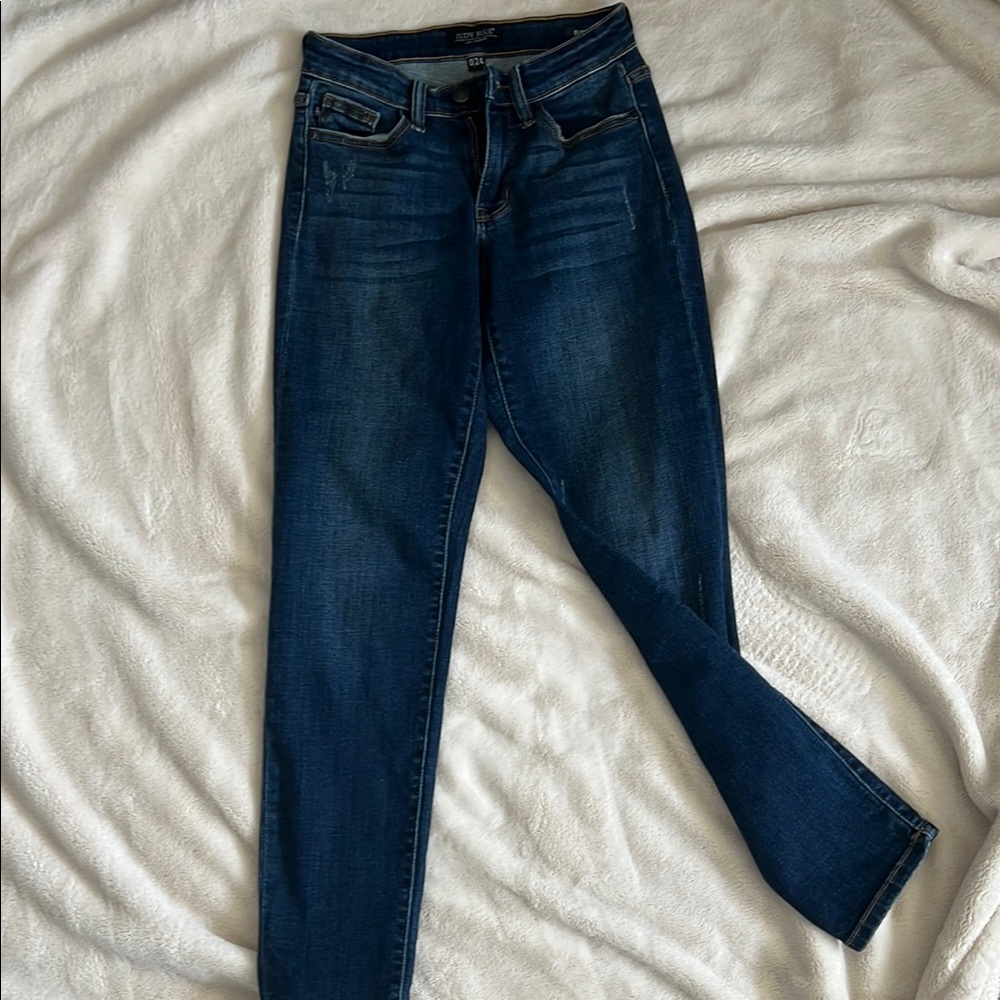 Judy Blue Skinny Jeans Authentic Blue Denim